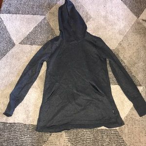 gray hoodie